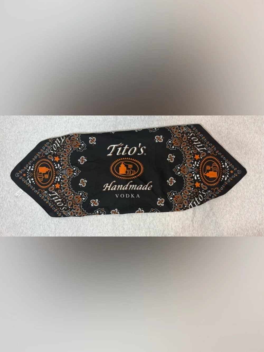Tito's Handmade Vodka Black Bandana - 100% Cotton 🖤🥃